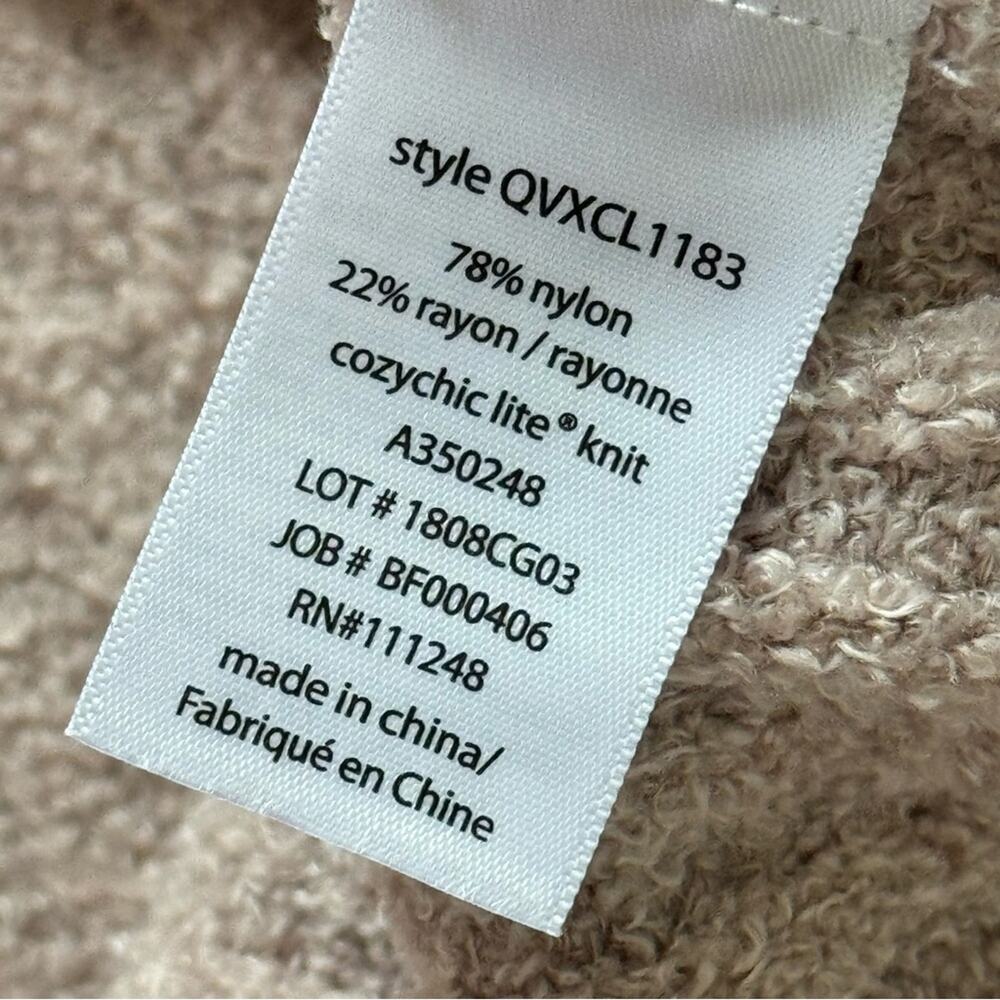 Barefoot Dreams CozyChic Lite Dusty Rose Pink Dolman Sleeves Shrug Cardigan 3X - Picture 8 of 8